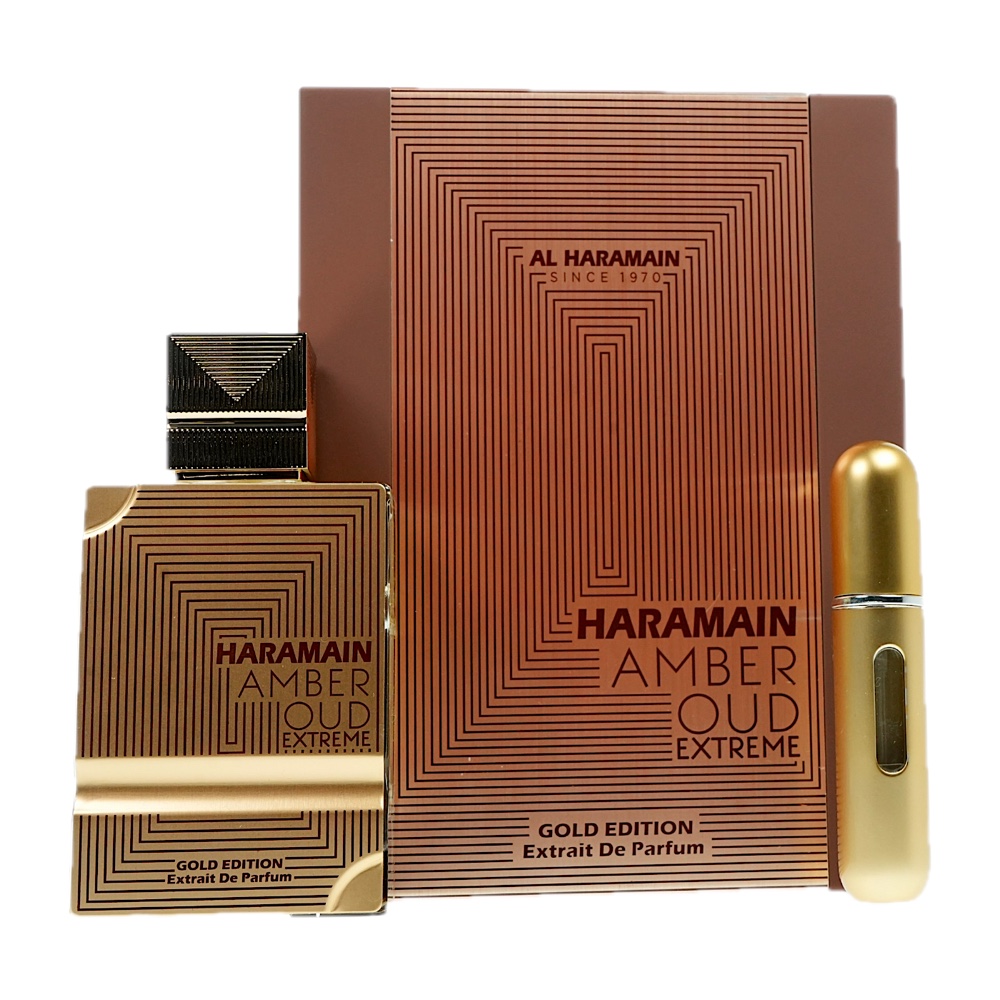 Al Haramain Amber Oud Gold Extreme EDP 2.0oz With Atomizer