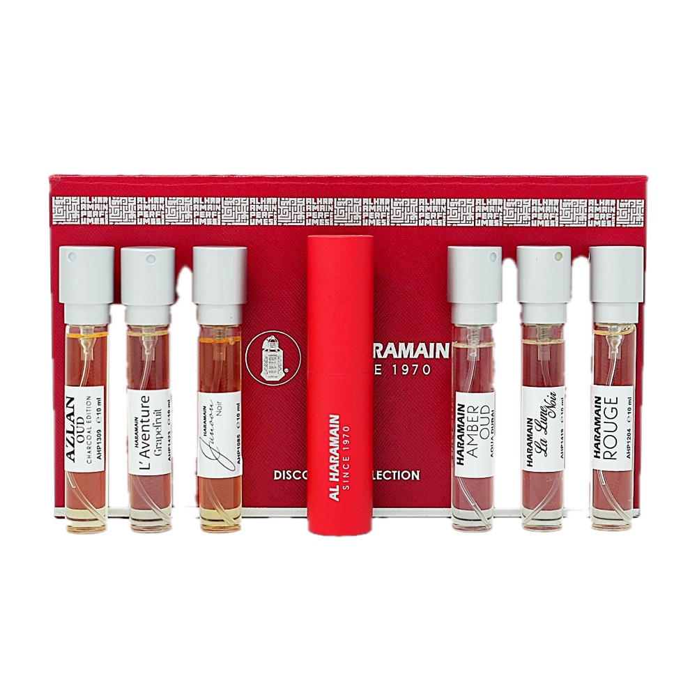 Al Haramain Discovery Collection Special (d/f)6pc SET(6x10ML)(WITH Atomizer)