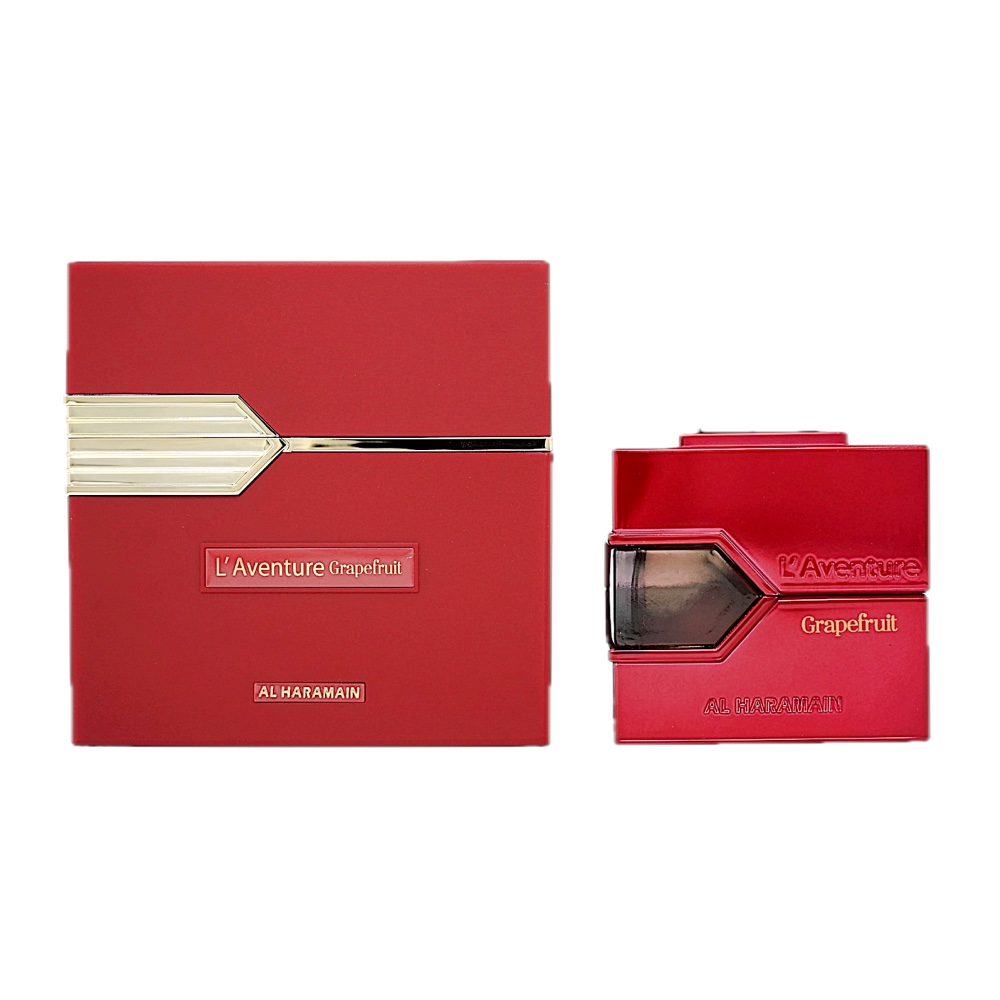 Al Haramain L'aventure Grapefruit Extrait De Parfum 3.33oz (red)