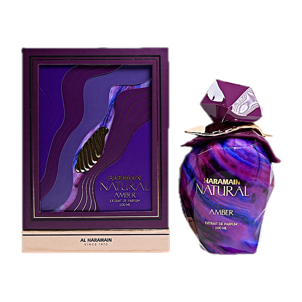 Al Haramain Natural Amber Extrait De Parfum 3.33oz