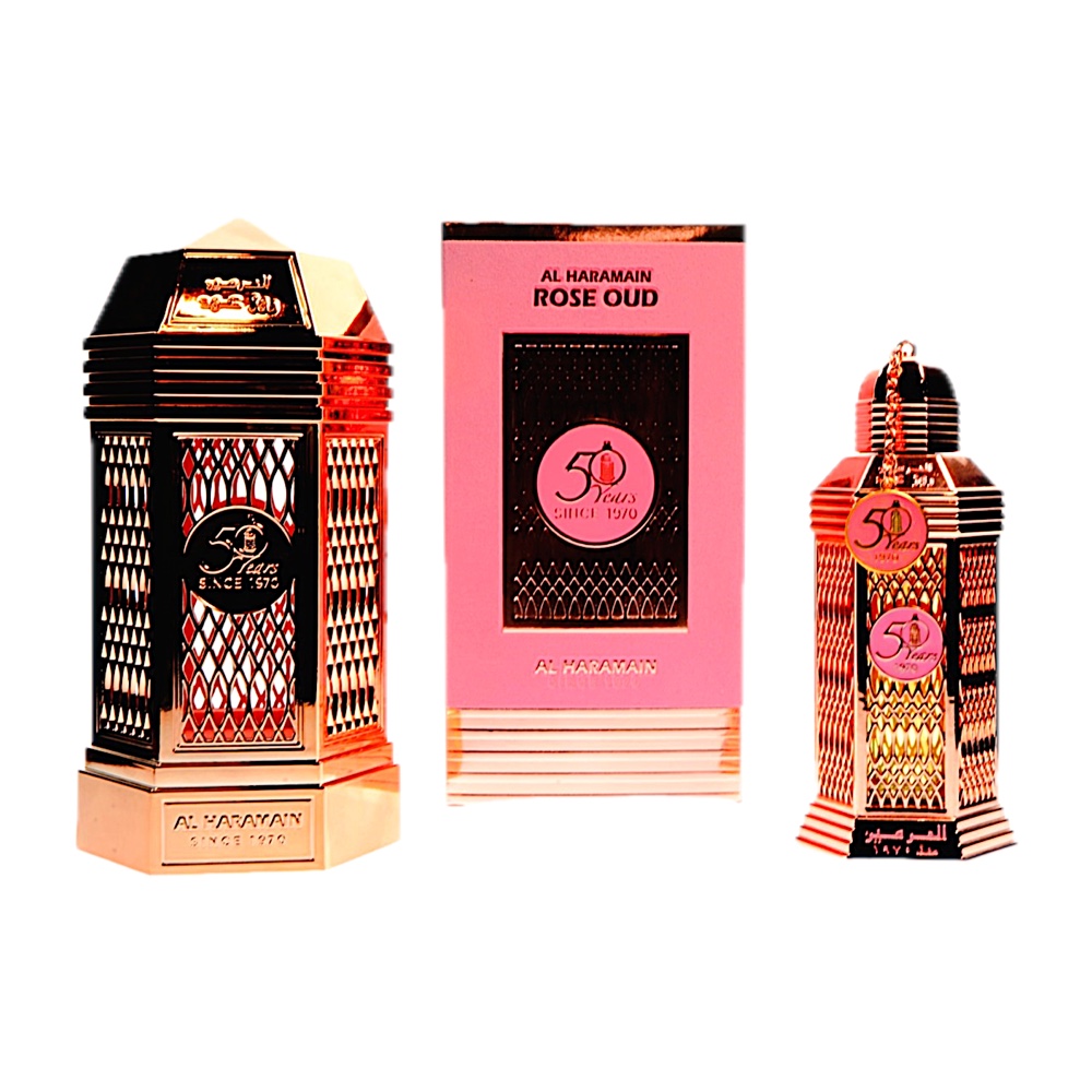 Al Haramain Rose Oud EDP 3.4oz(UNISEX)