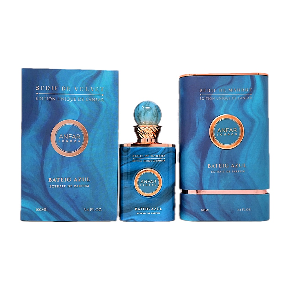 Anfar London Bateig Azul Extrait De Parfum 3.4oz