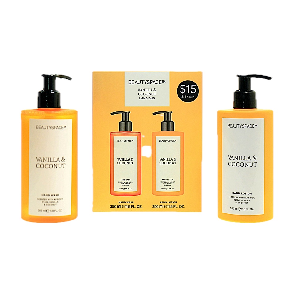 Beauty Space Hand Duo - Vanilla And Coconut by SpaceNK for Unisex - 2 Pc Hand Lotion