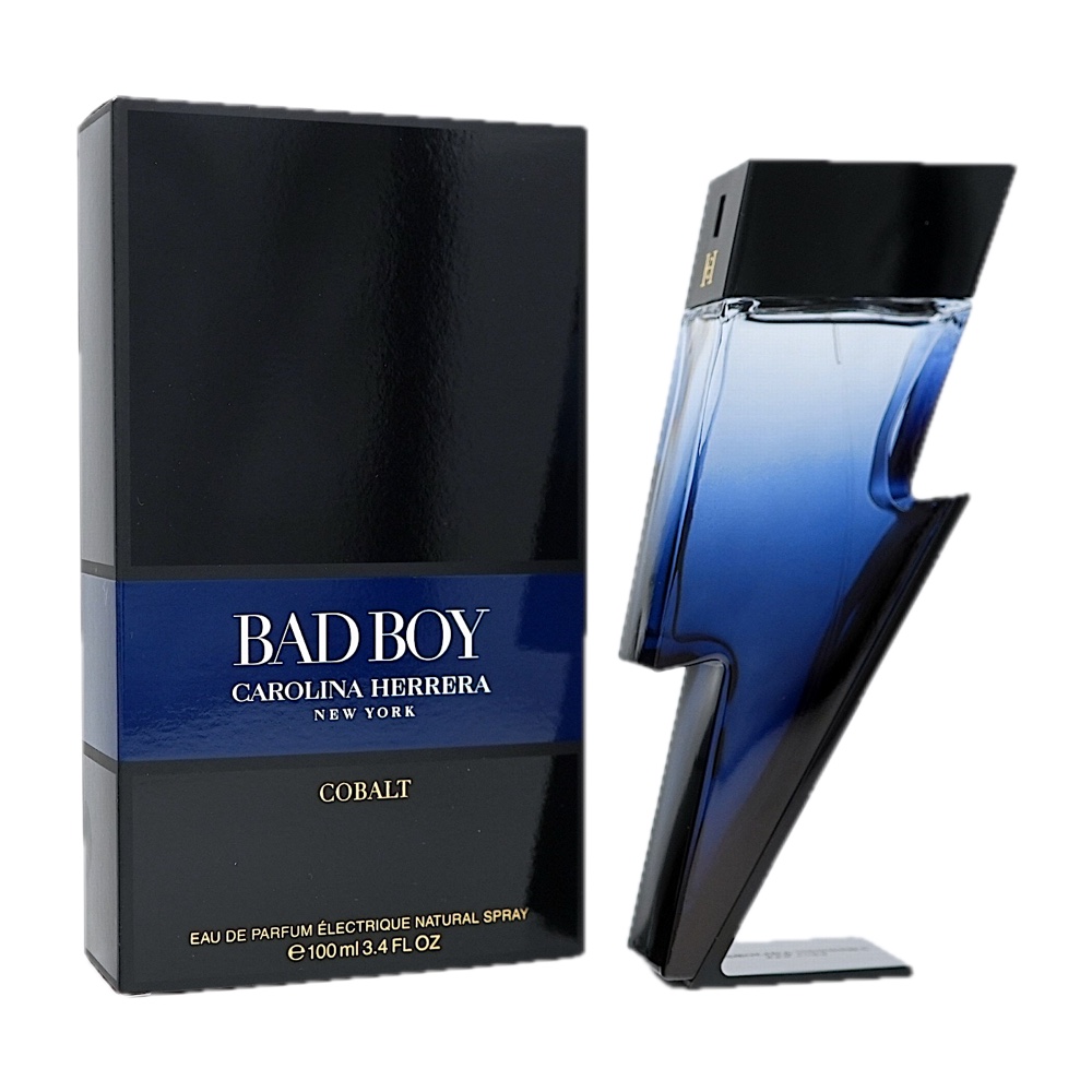 Carolina Herrera Bad Boy Cobalt EDP Electrique 3.4oz