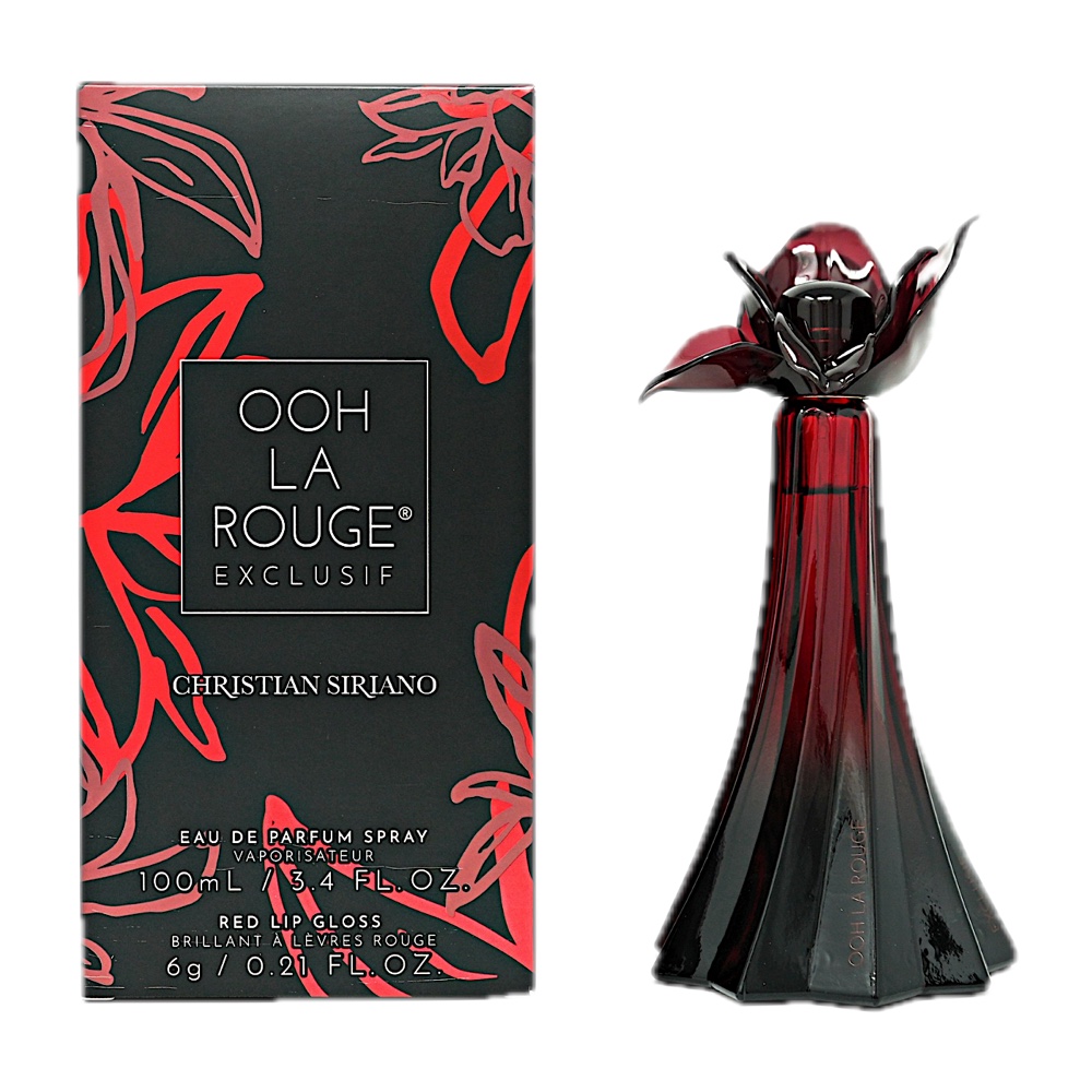 Christian Siriano Ooh La Rouge Exclusif EDP 3.4oz (with Lip Gloss)