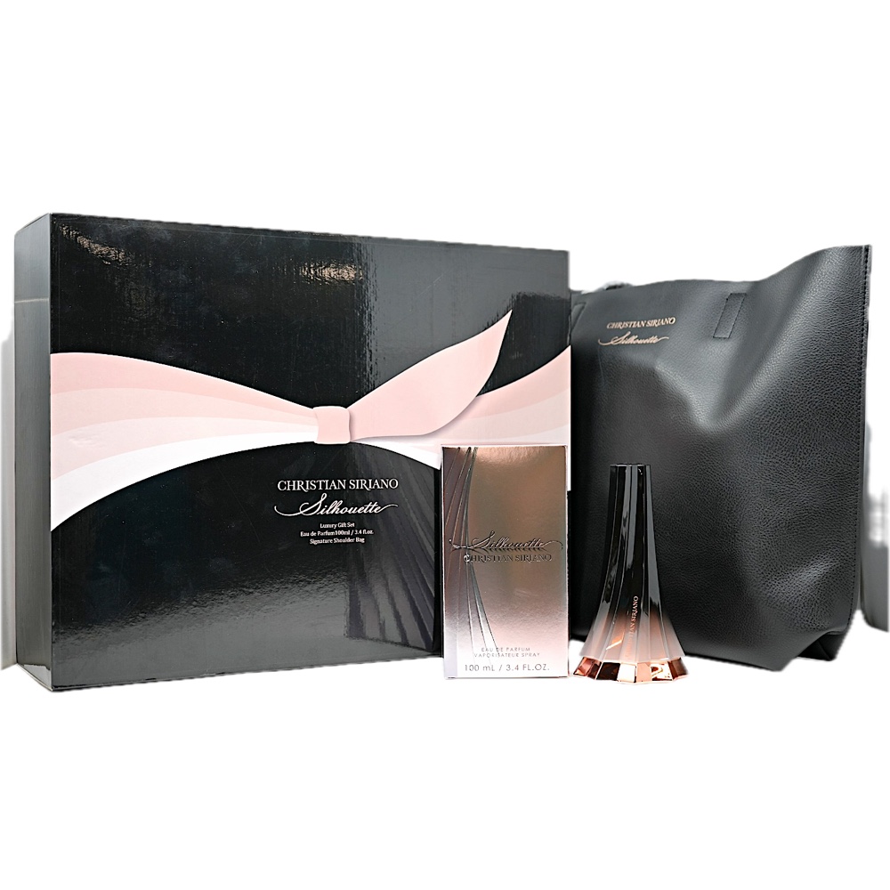 Christian Siriano Silhouette 2pc SET(3.4oz EDP ,tote Bag)