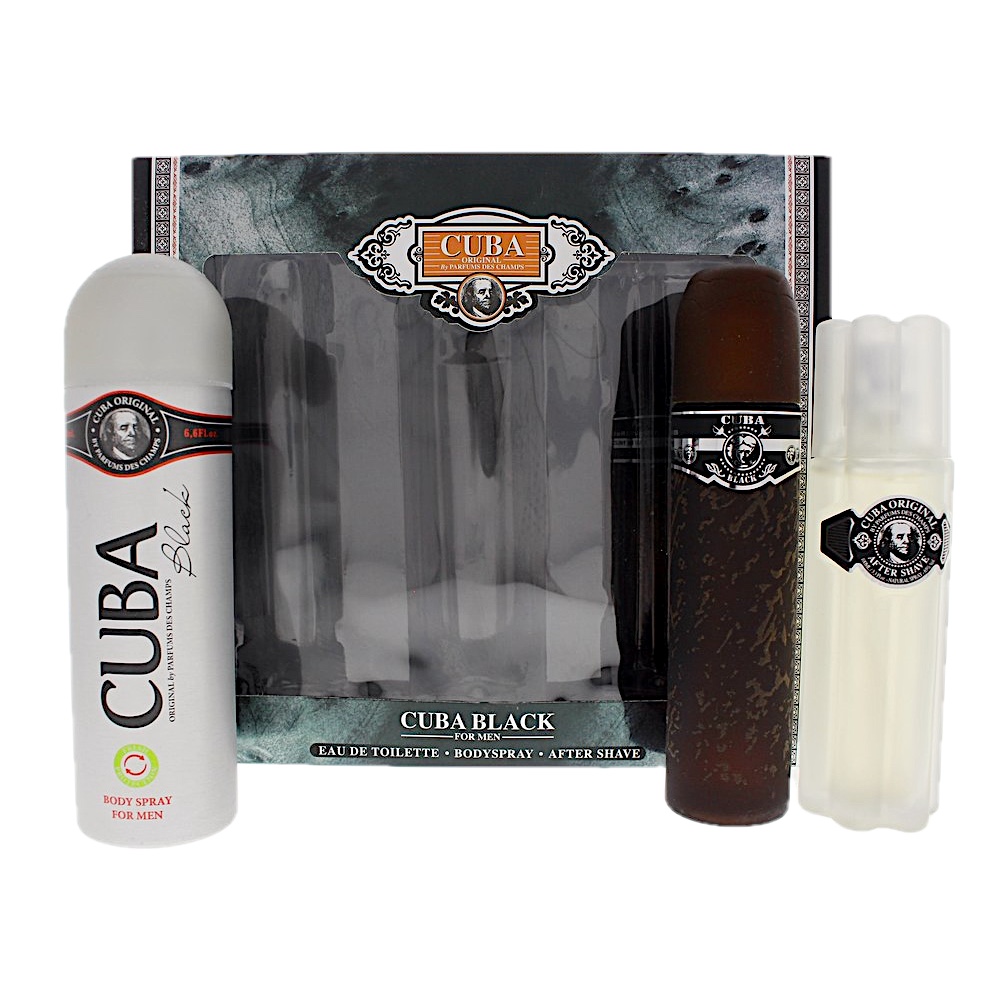 Cuba Black 3PC SET