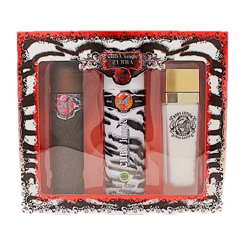 Cuba Jungle Zebra 3pc SET