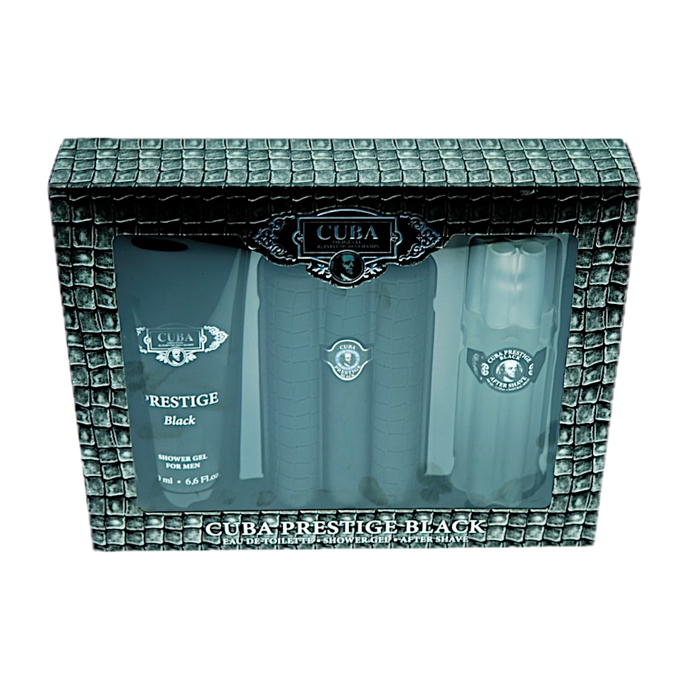 Cuba Prestige Black 3pc Set