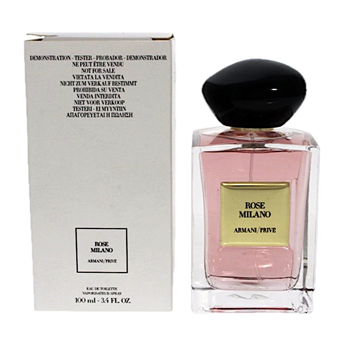 Giorgio Armani Armani Prive Rose Milano EDT 3.4oz(BOX & Cap)