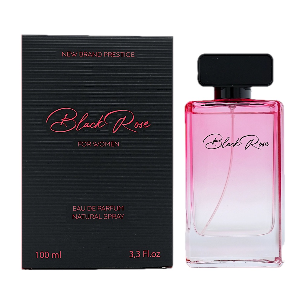 New Brand Prestige Black Rose EDP 3.3oz