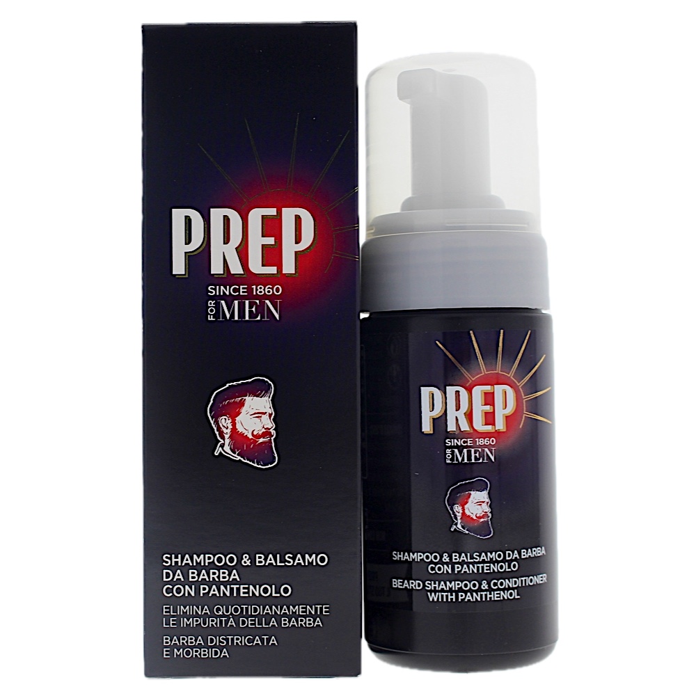 Prep Beard Shampoo & Conditioner with Panthenol