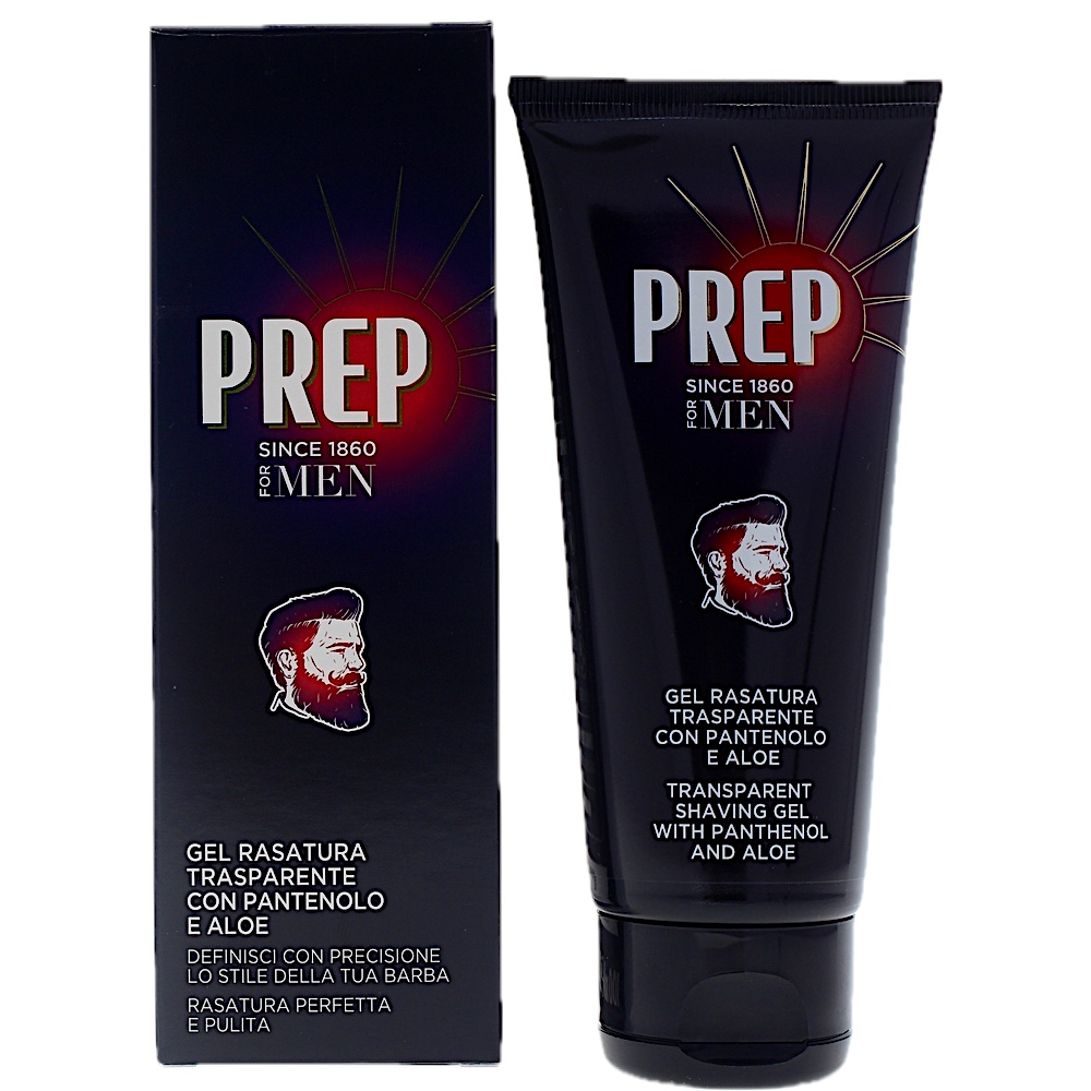 Prep Transparent Shaving Gel with Panthenol and Aloe