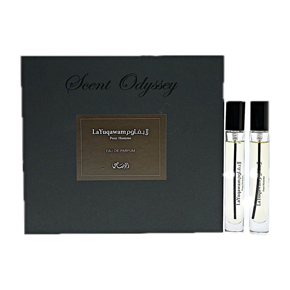 Rasasi Scent Odyssey La Yuqawam li Free)3pc Set(3 X 7.5ML)