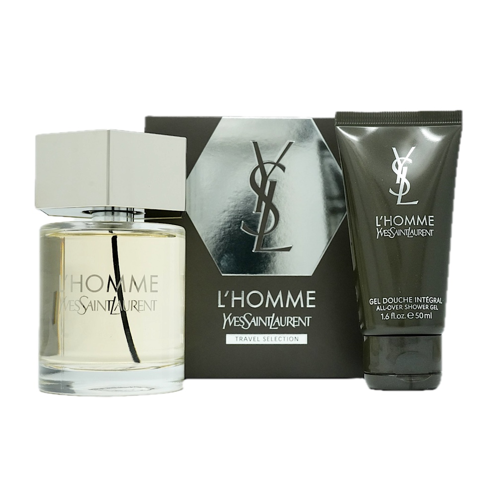 Saint Laurent YSL Ysl L'homme 2PC SET(3.3oz EDT ,1.6oz Shower Gel)