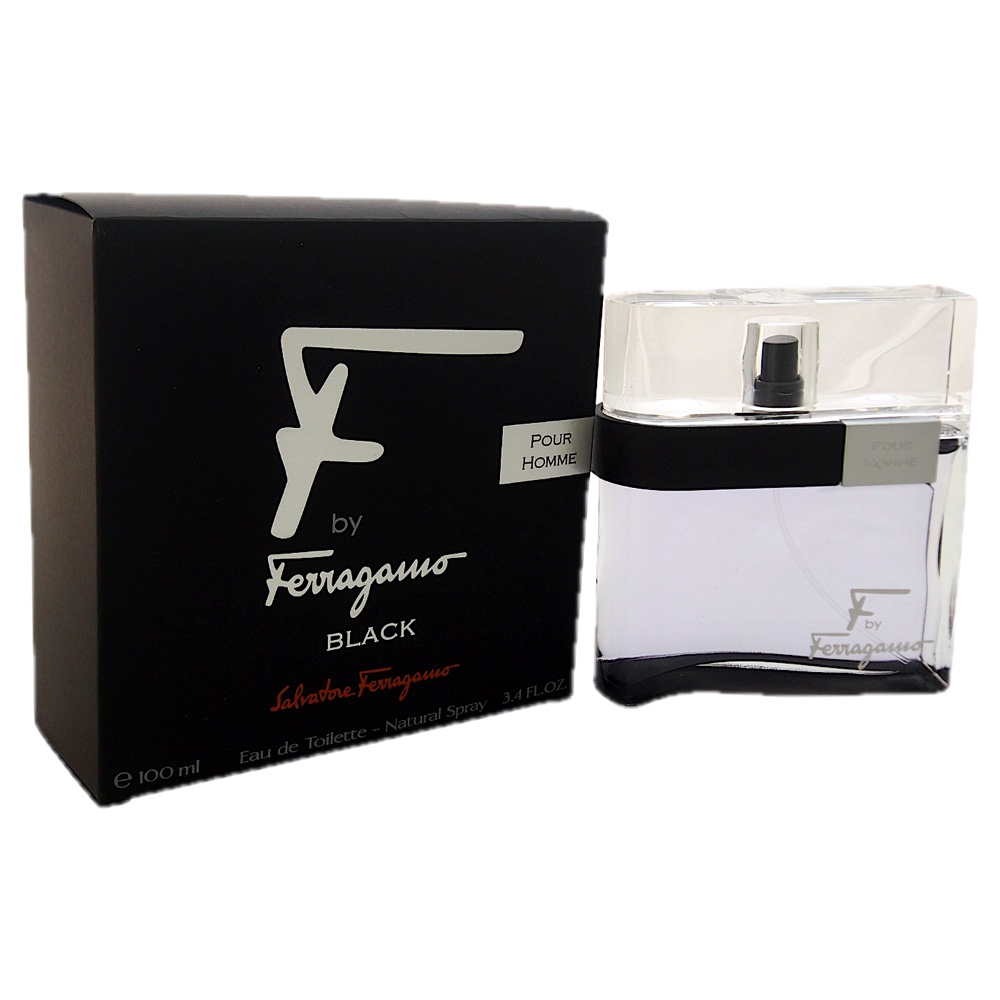 Salvatore Ferragamo Salvatore Ferragamo-f-black EDT 3.4oz
