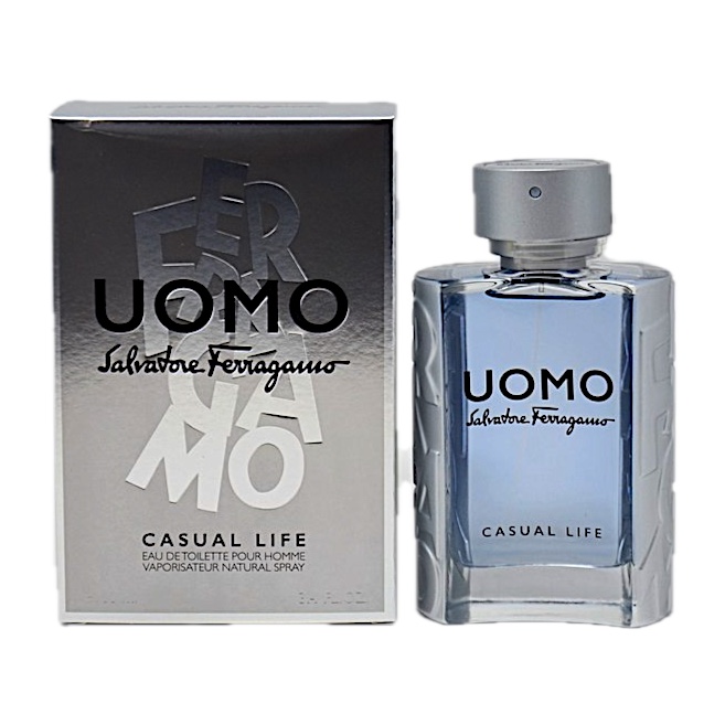 Salvatore Ferragamo Uomo Casual Life EDT 3.4oz