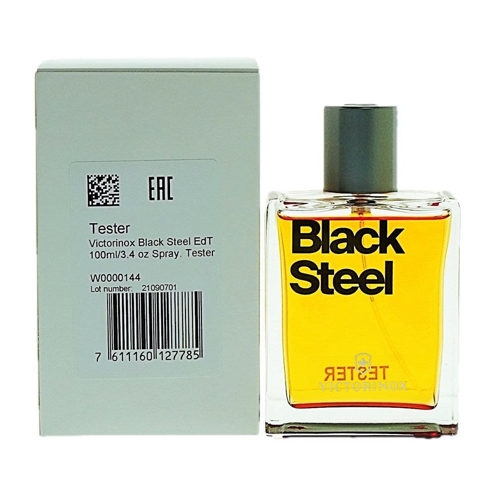Swiss Army Black Steel EDT 3.4oz