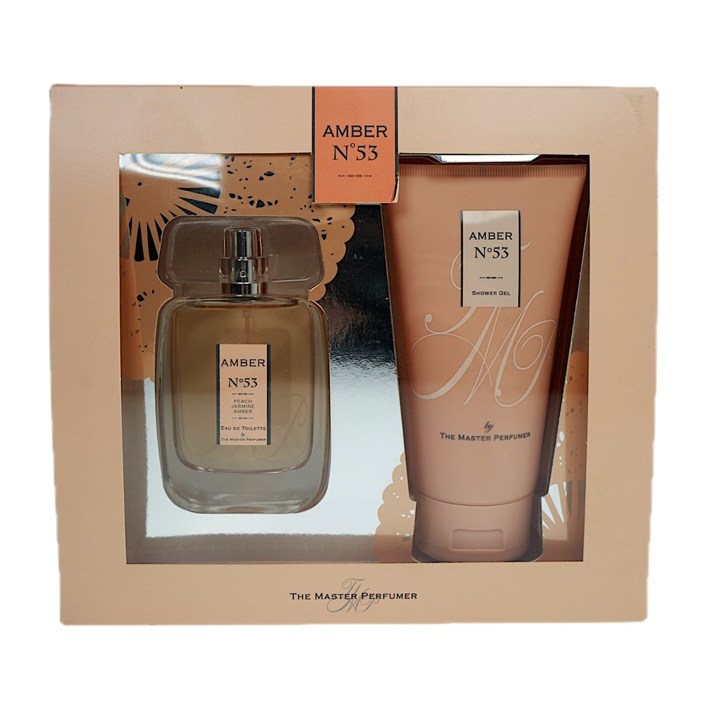 The Master Perfumer Amber N*53 (s/r)2pc Set(amber N*53 EDT 50ml, Amber N*53 Shower Gel 75ml)