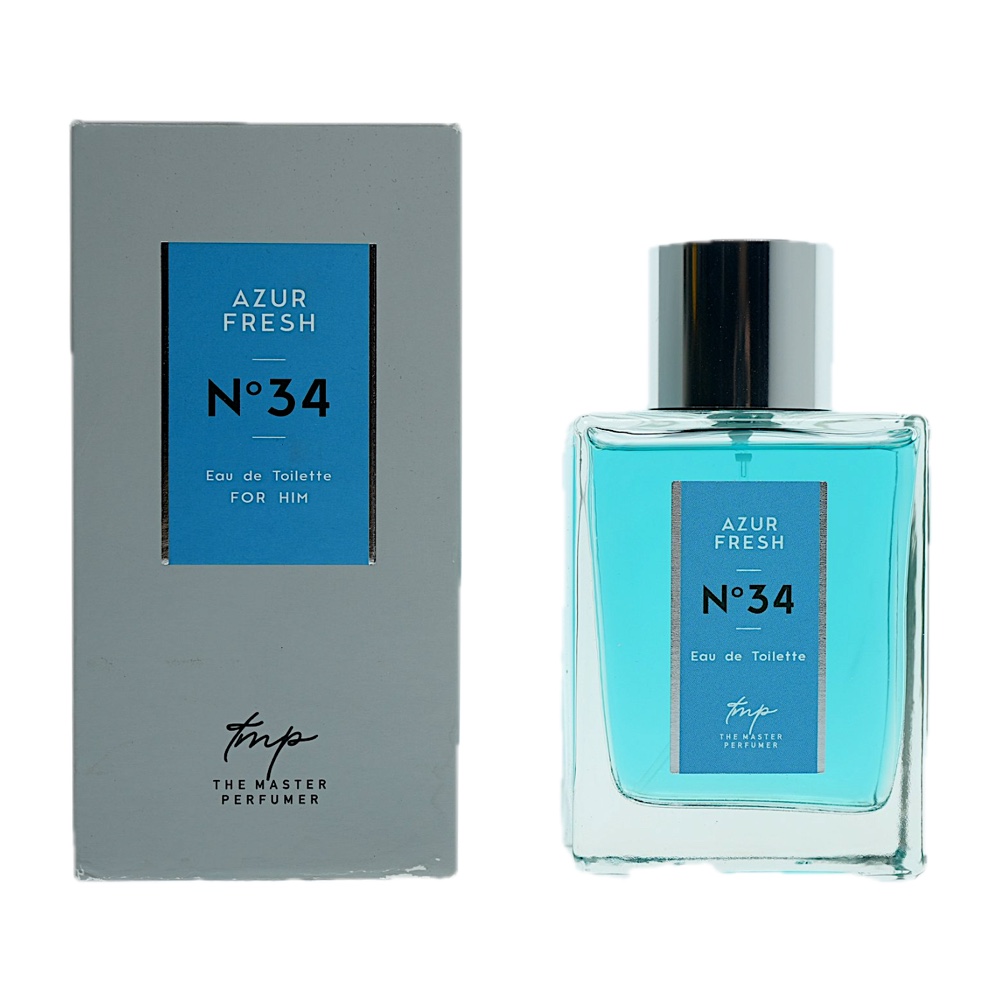 The Master Perfumer Azur Fresh N*34 EDT 3.4oz (s/r)