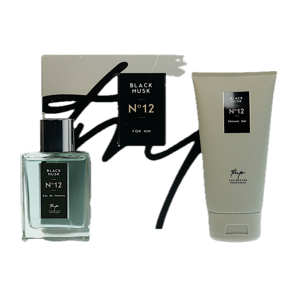 The Master Perfumer Black Musk N*12 (s/r)2pc SET(3.4oz EDT ,5.0oz Shower Gel)