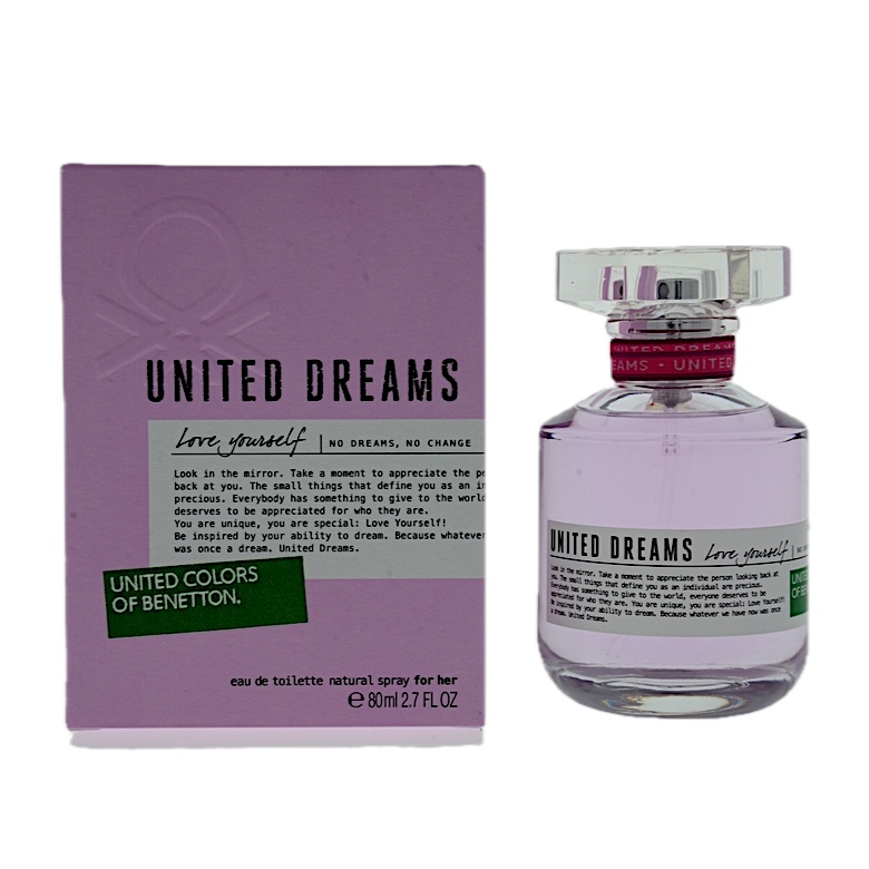 United Colors of Benetton United Dreams Love Your Self EDT 2.7oz(United Colors of Benetton)