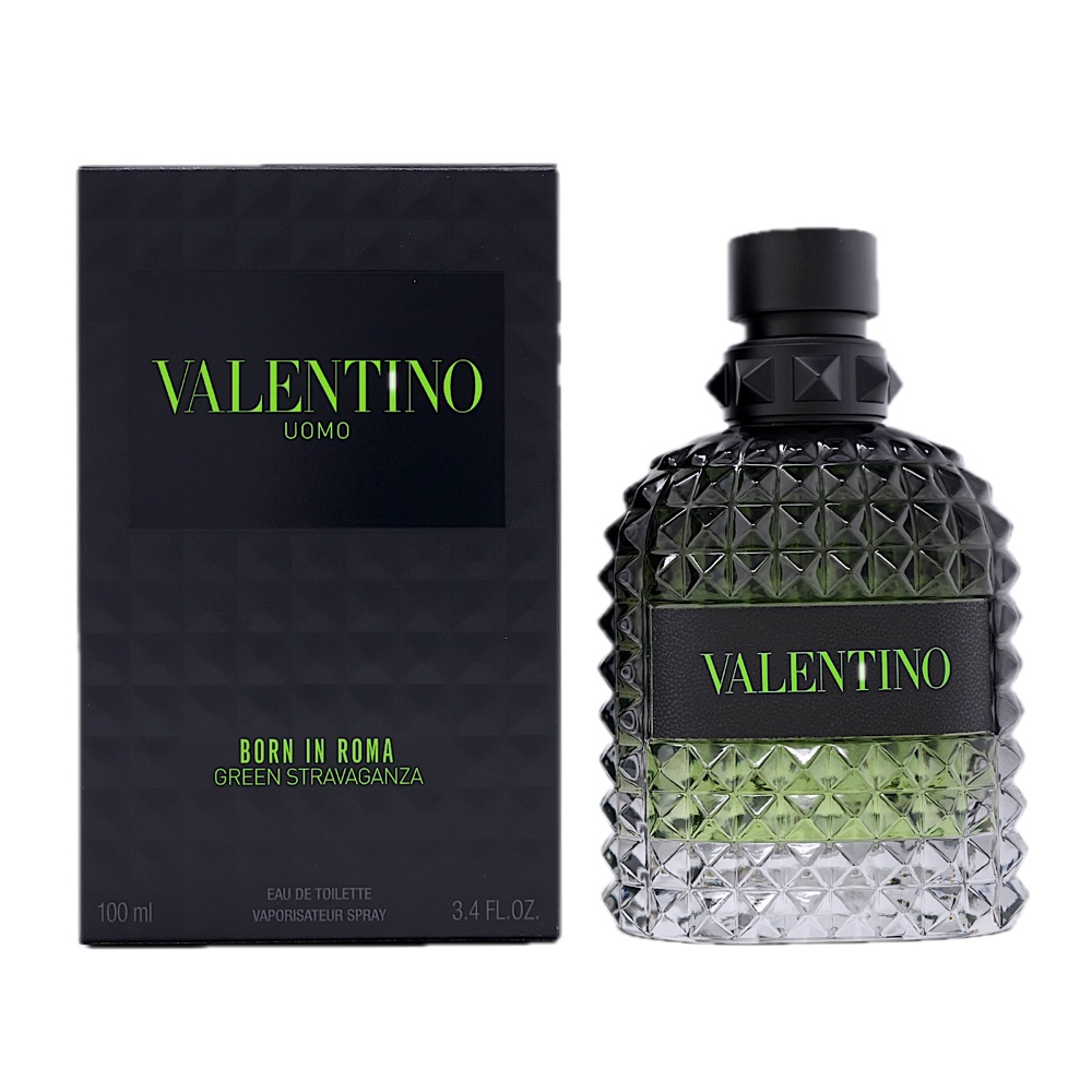 Valentino Uomo Born In Roma Green Stravaganza EDT 3.4oz
